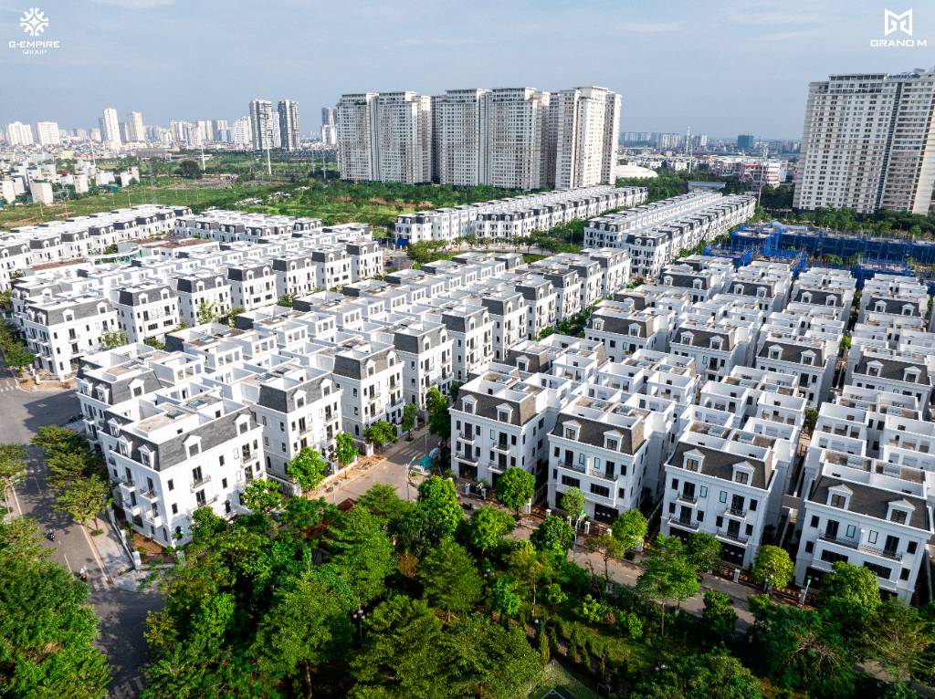 Solasta Mansion – Biệt thự tân cổ điển 3 tầng + tum, kiến tạo chuẩn sống thượng lưu tại Dương Nội